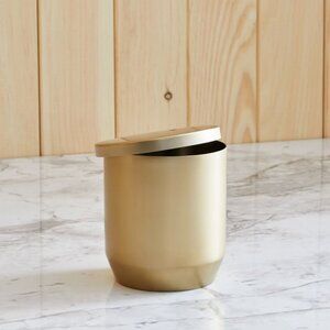 WEST ELM Caspian Bath Canister w/ Lid *Brand New*